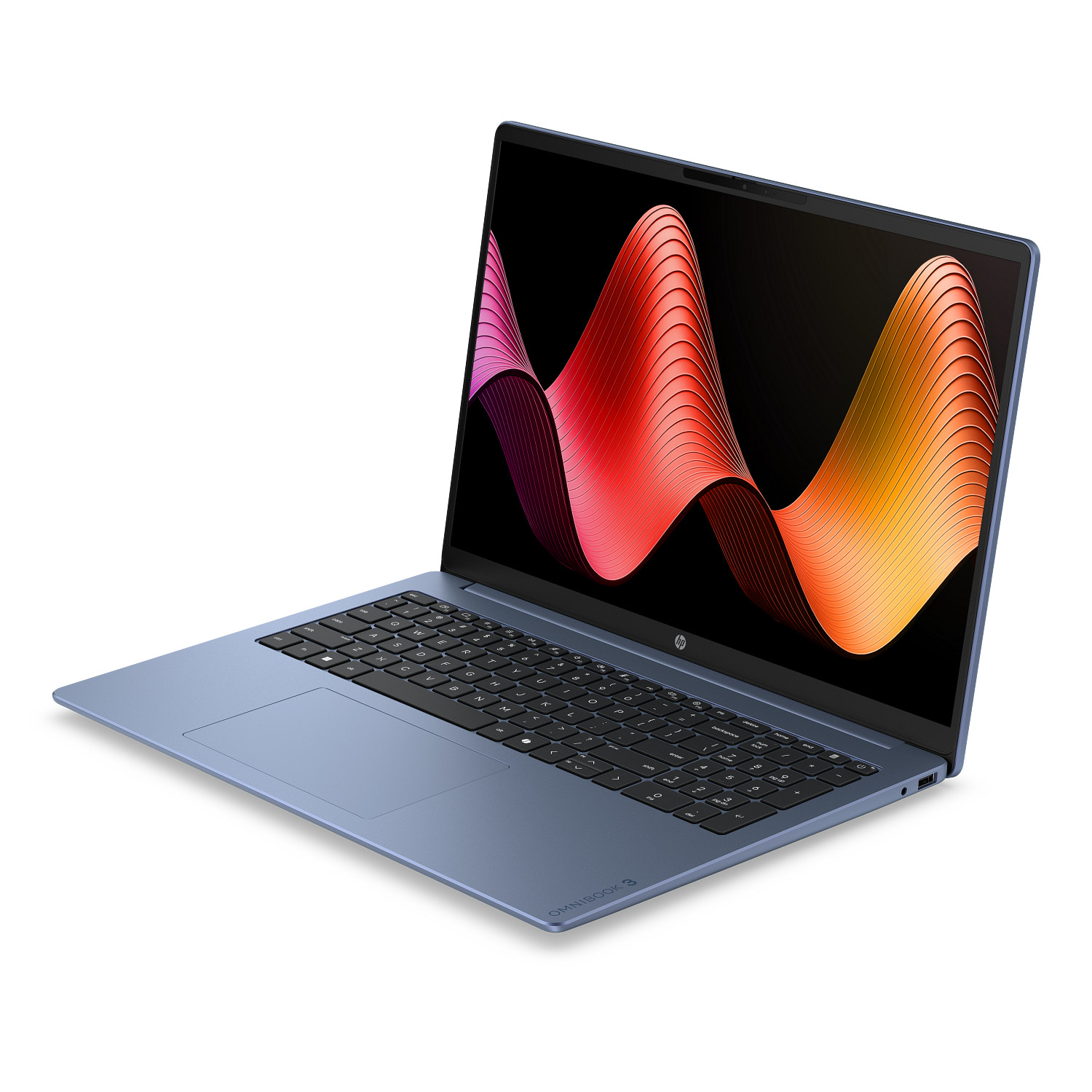 Portátil - HP OmniBook 3 16-bu0027ns, 16" 2K, Intel® Core™ 7 150U, 16 GB RAM, 1 TB SSD, Sin sistema operativo, Sin Cargador