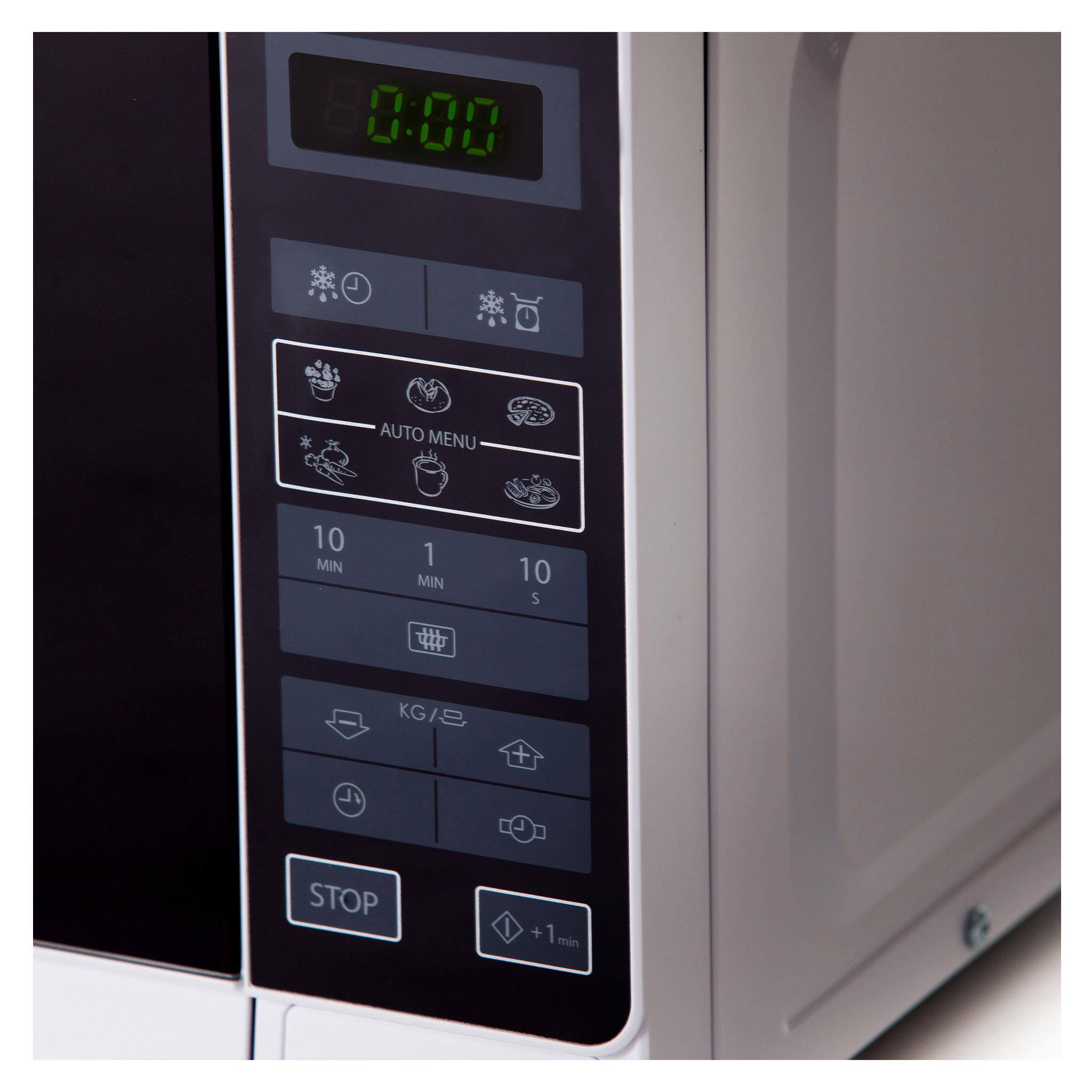SHARP R-242INW, Mikrowelle (800 Watt)