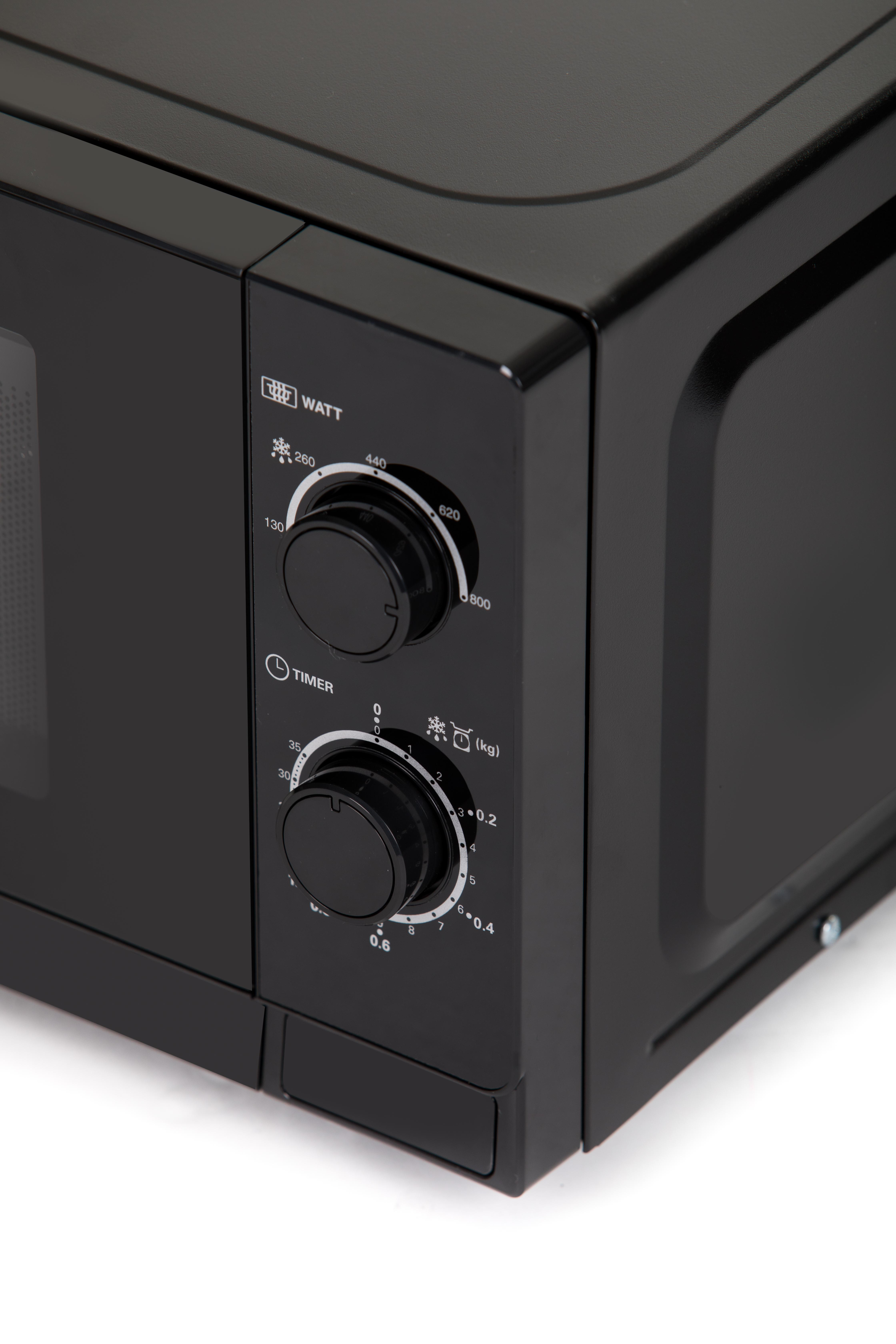 SHARP R 200 BKW, Mikrowelle (800 Watt)