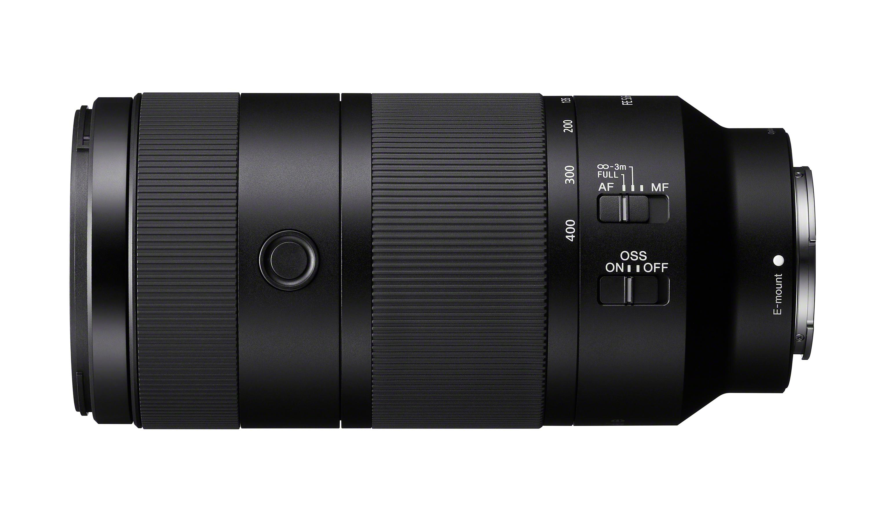 SONY SEL100400B.SYX 100 mm - 400 mm f./5.6-8 (Objektiv für Sony E-Mount, Schwarz)