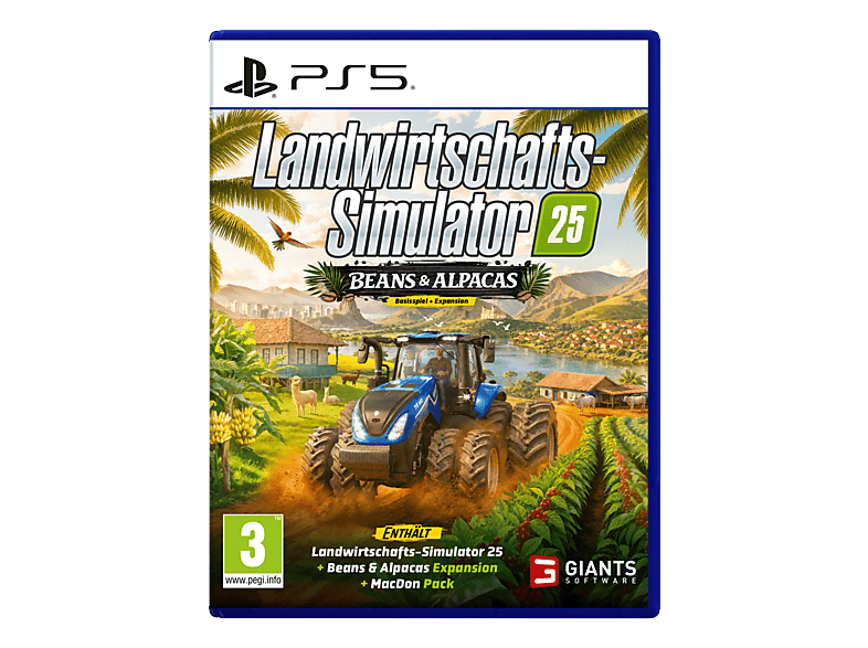 Landwirtschafts-Simulator 25 Beans + Alpacas Edition - PlayStation 5 [Blu-ray]