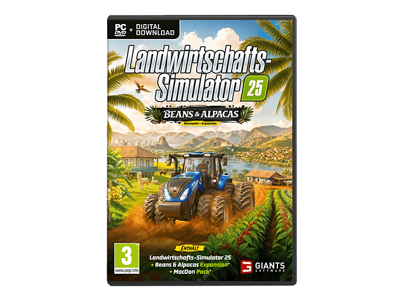 Landwirtschafts-Simulator 25 Beans + Alpacas Edition - PC [DVD-ROM]