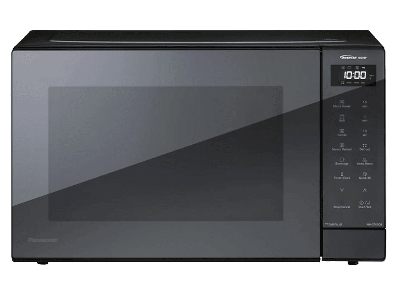 Inwerterowa kuchenka mikrofalowa z grillem PANASONIC NN-GT65QB Czarny
