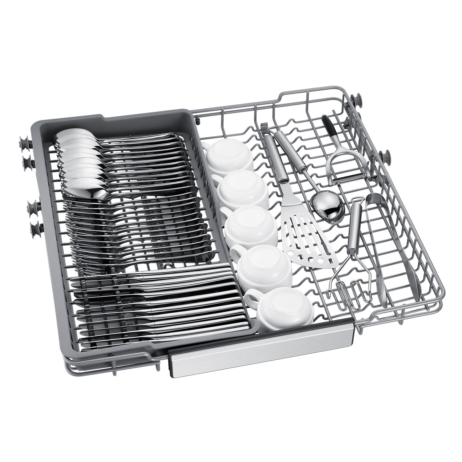 Lavavajillas | SAMSUNG DW70H73YCFEU1, 14 servicios, 8 programas, 59.8 ...