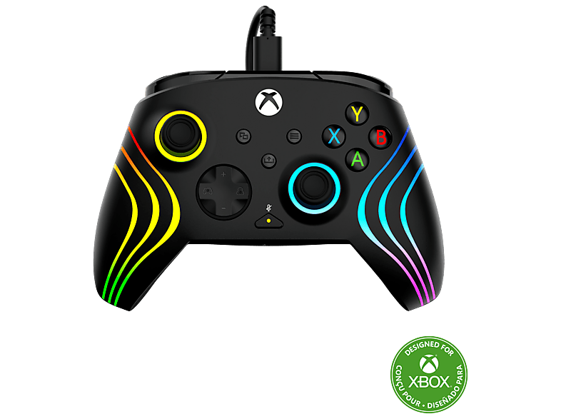 Kontroler przewodowy TURTLE BEACH Afterglow Wave Czarny do Xbox Series/Xbox One/PC 231856