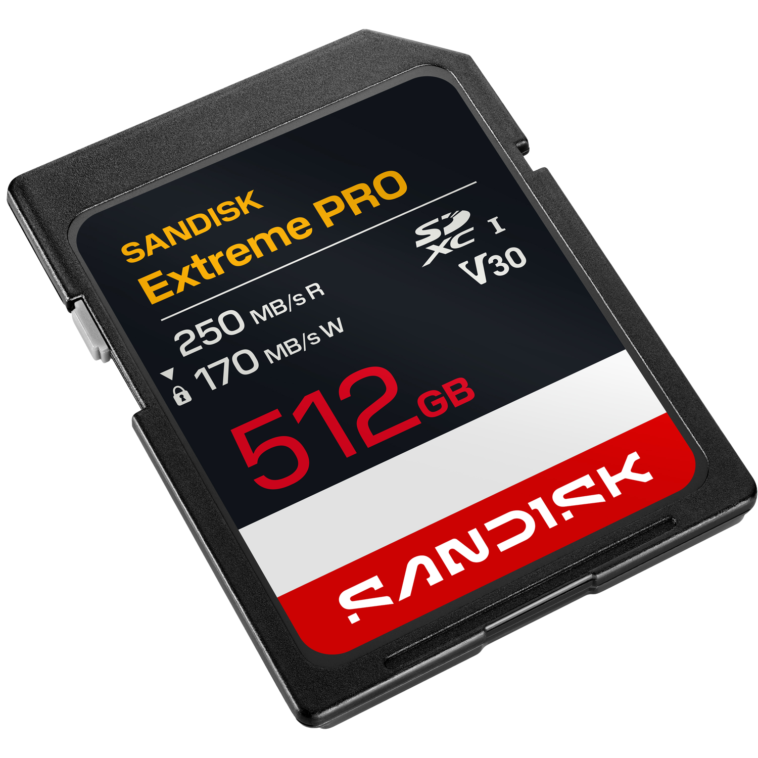 Sandisk Sdxc Extreme Pro 512gb Uhs-i V30 U3 512 Gb 170 Mbit/s