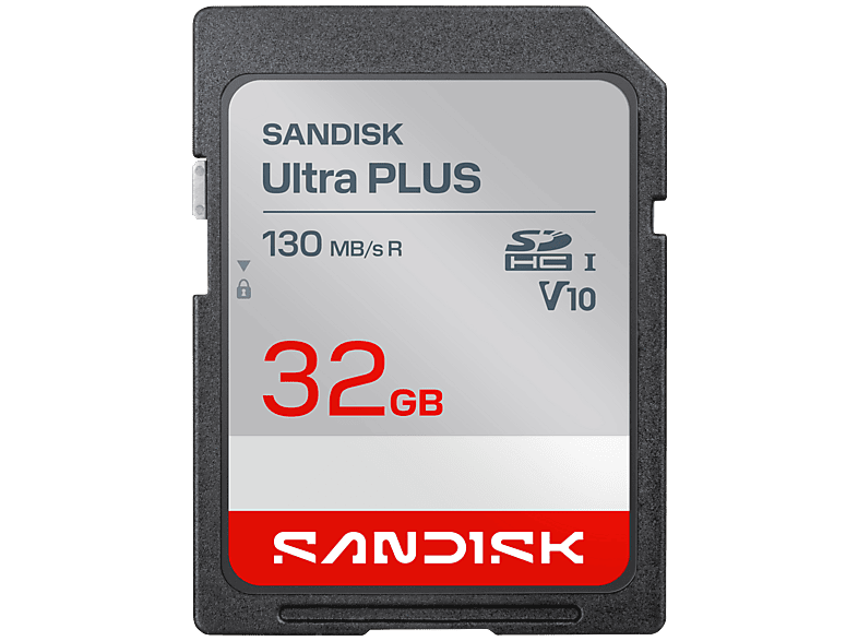 Carte mémoire SanDisk SDHC Ultra Plus 32 Go UHS-I