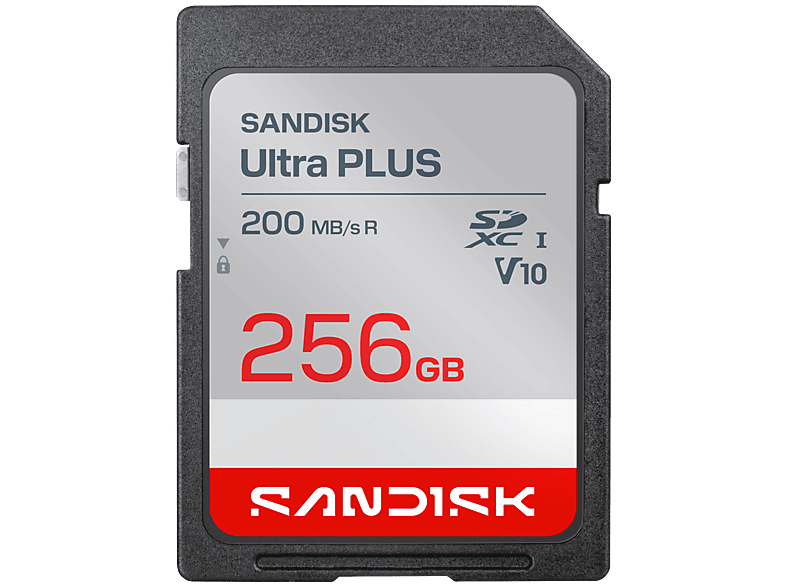 Carte mémoire SanDisk Ultra Plus SDXC 256GB UHS-I