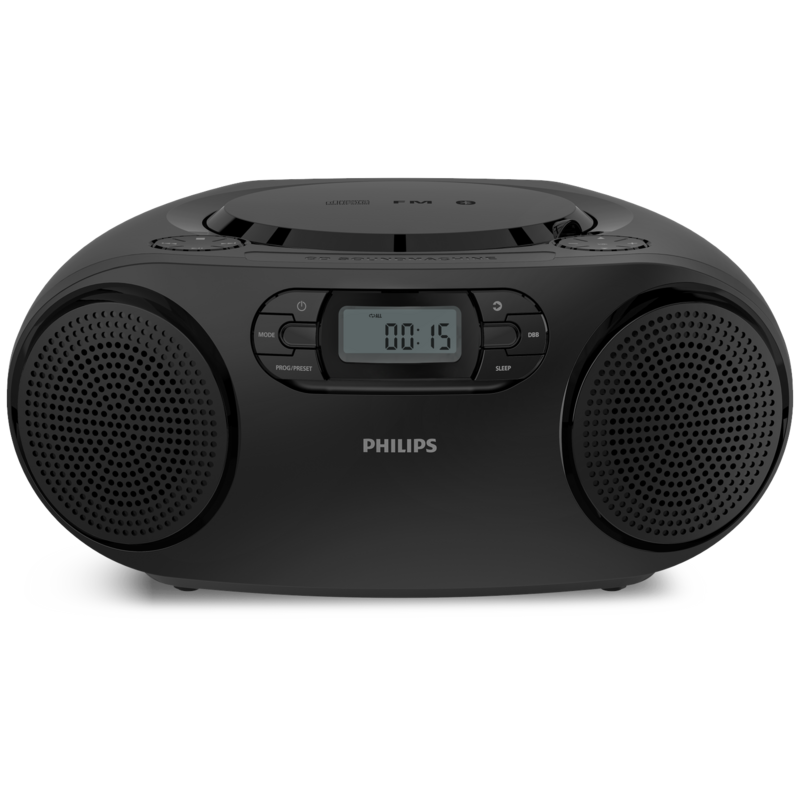 Philips TAZ2000B/10 CD-soundmachine Zwart