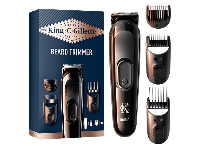 Gillette King C Elektrischer Barttrimmer