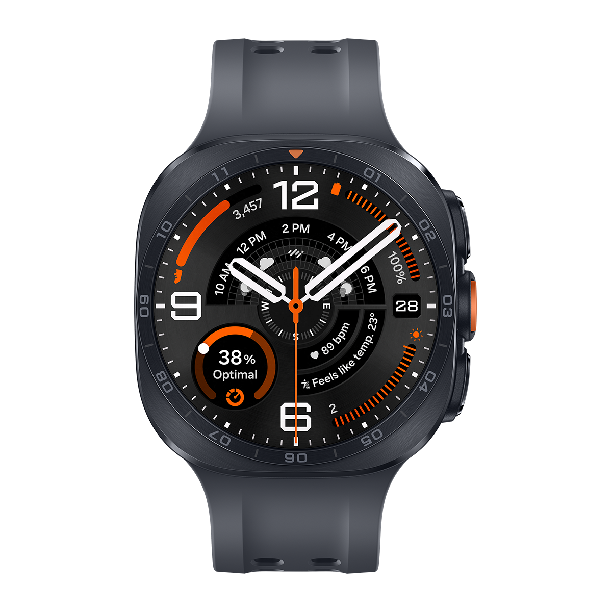 SAMSUNG Galaxy Watch Ultra 2 Bluetooth Akıllı Saat Titanyum Gri