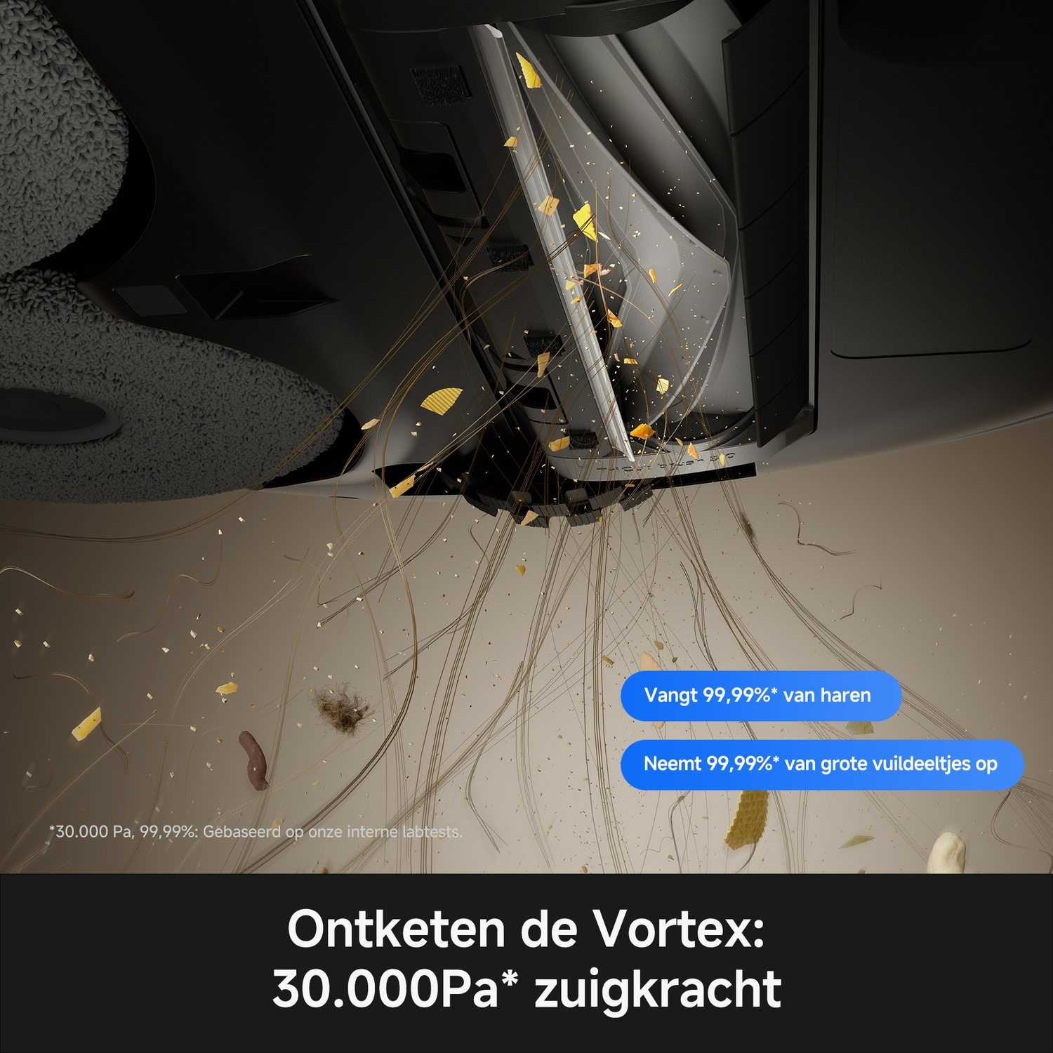MOVA P70 Pro Ultra - Robotstofzuiger - Met Mop-functie - 700 W - Wit