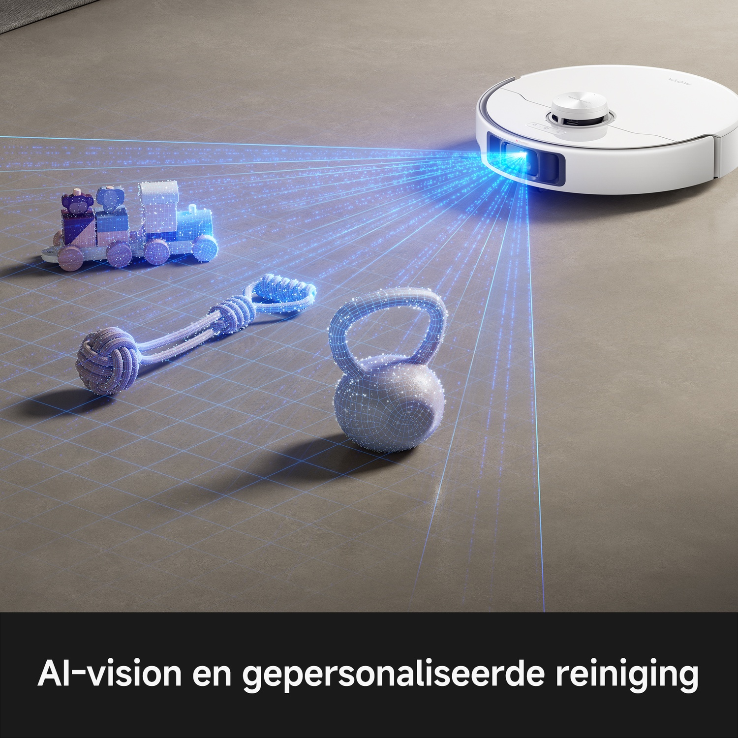 MOVA P70 Pro Ultra - Robotstofzuiger - Met Mop-functie - 700 W - Wit