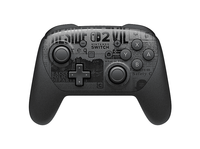 Kontroler bezprzewodowy NINTENDO Switch 2 Pro Resident Evil Requiem Edition Czarny