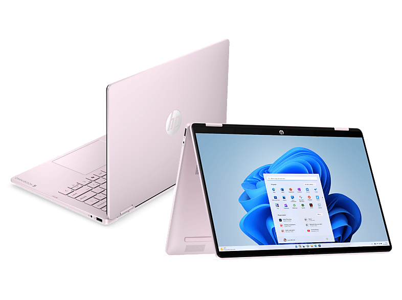 Laptop 2w1 HP OmniBook 5 Flip AI 14-km0014nwx 2K Dotykowy / Intel® Core™ Ultra 322 16 GB RAM 512 SSD Onboard Graphics Windows 11 Home Różowy