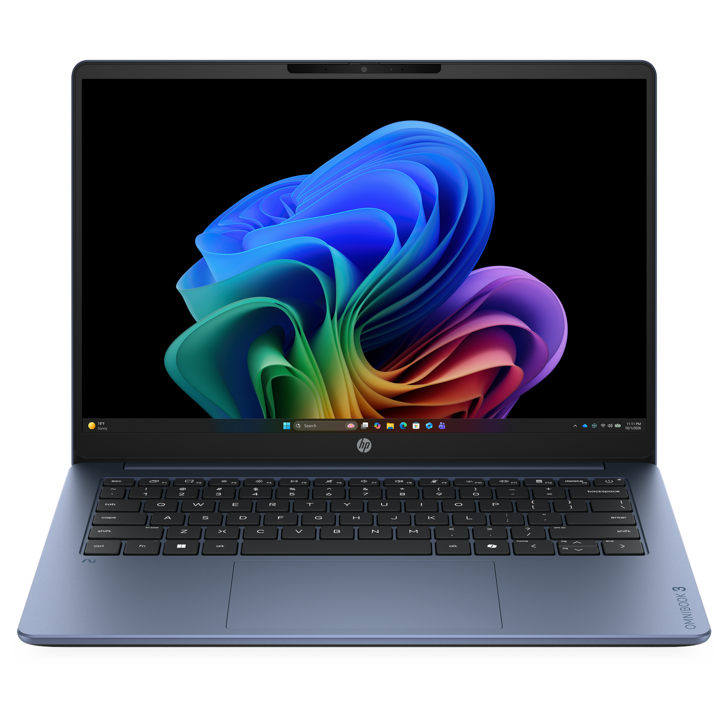 HP Omnibook 3 Ng Ai 14-hz0816ndx - 14 Inch 2k Qualcomm Snapdragon X1-26-100 16 Gb 512 Adreno™ Onboard Graphics Qwerty