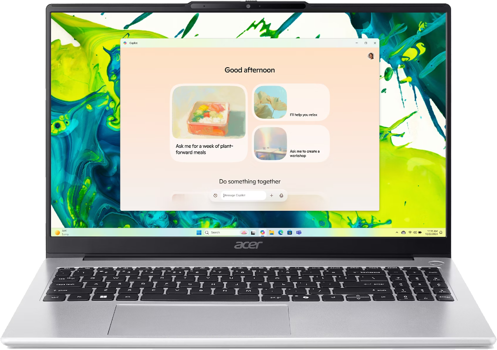 ACER Aspire Lite NX.DK0EU.002 Ezüst Laptop (15,6" FHD/Ryzen 5/8GB/512 GB SSD/Win11H)