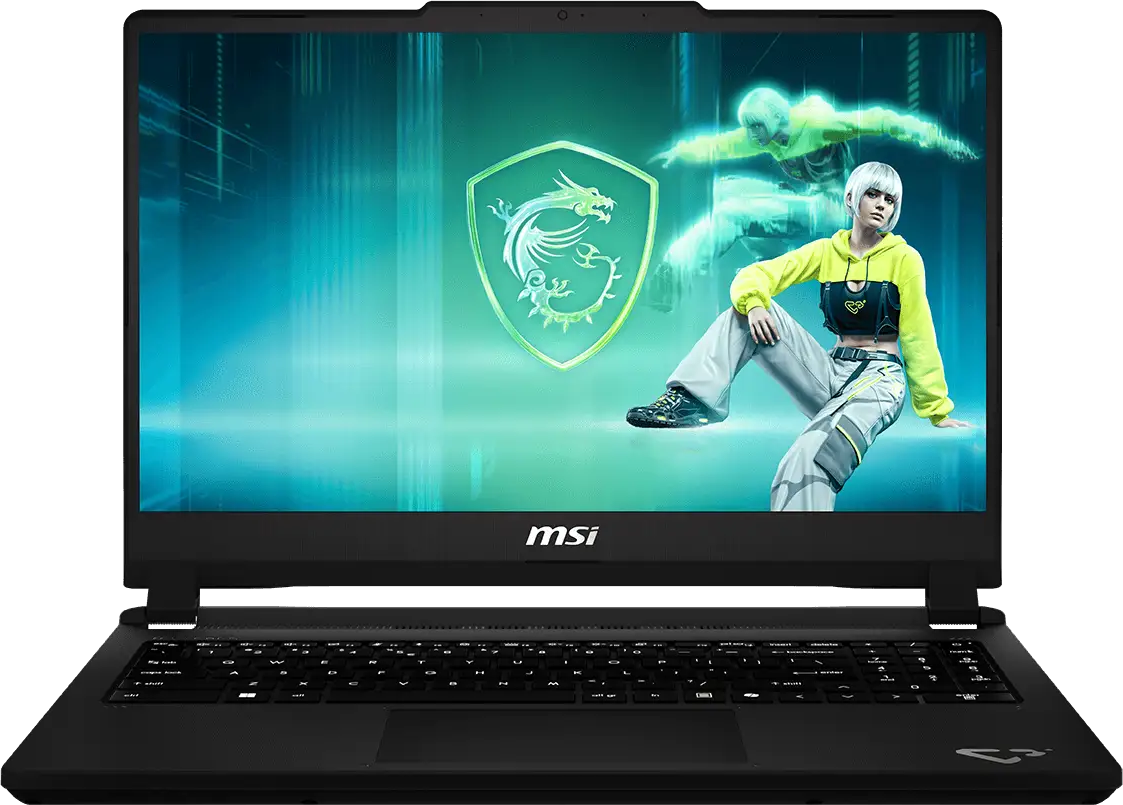 MSI Cyborg 15 Max 9S7-15T111-234_B Gamer laptop (15,6" FHD/Core 7/16GB/512 GB SSD/RTX5070 8GB/NoOS)