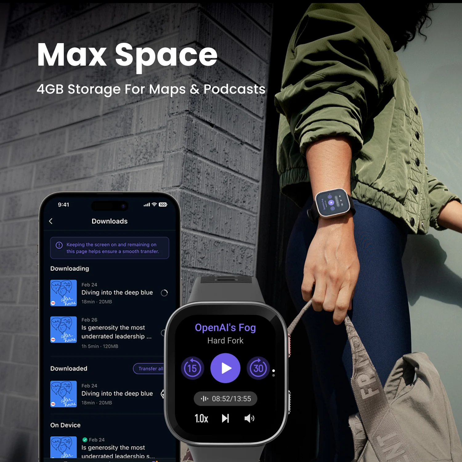 AMAZFIT BIP MAX SILVER
