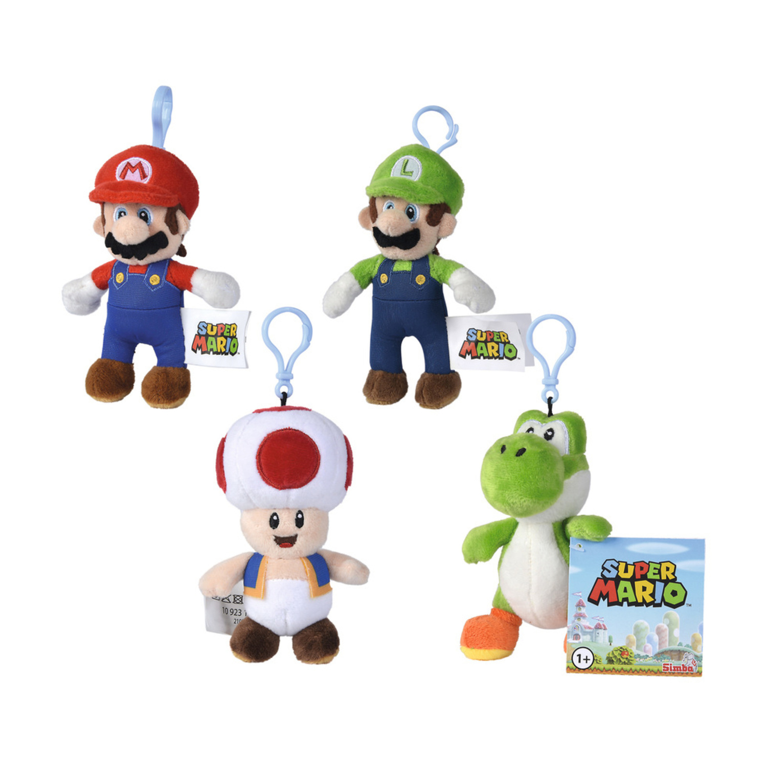 PELUCHE SIMBA TOYS peluche supermario bag clips | MediaWorld.it