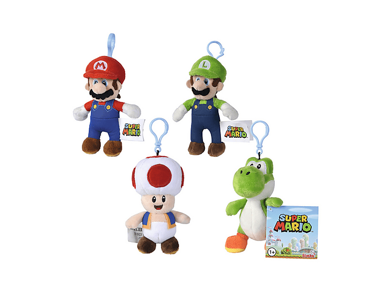 PELUCHE SIMBA TOYS peluche supermario bag clips | MediaWorld.it