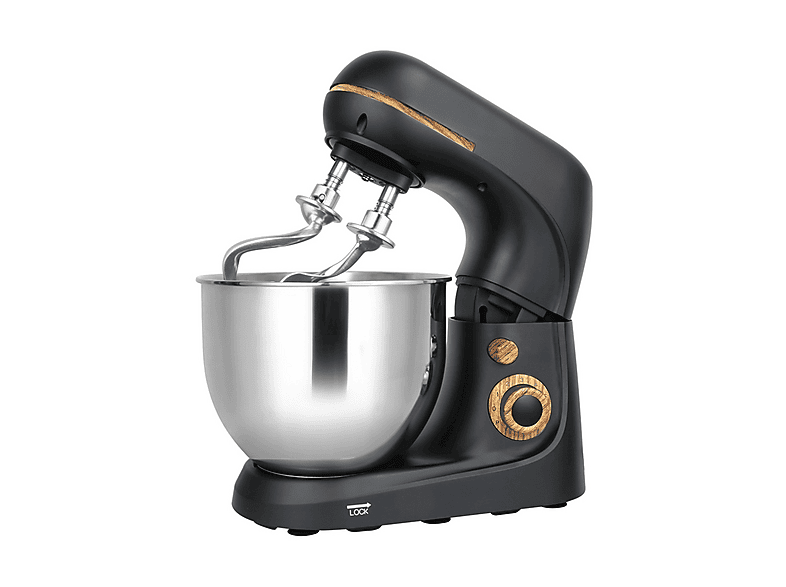 TOGNANA IMPASTATRICE PLANETARIA 5,3 L 1400W IMPASTATRICE, 1400 W, capacità ciotola l, Black&Wood