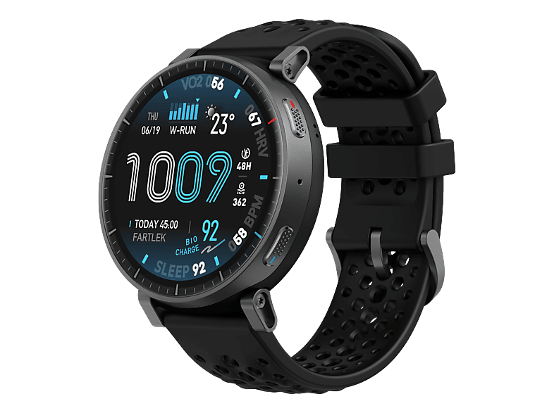 Amazfit Active Max 3,81 cm (1.5") AMOLED Digital 480 x 480 Pixel Touchscreen Schwarz