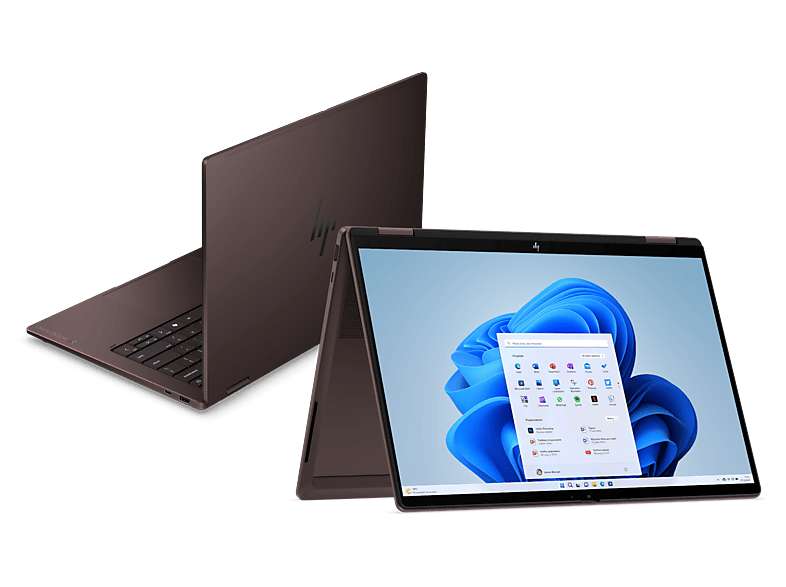Laptop 2w1 HP OmniBook X Flip AI 14-kc0021nwx OLED Dotykowy / AMD Ryzen™ 5 435 16 GB RAM 512 SSD Radeon™ 840M Windows 11 Home Brązowy