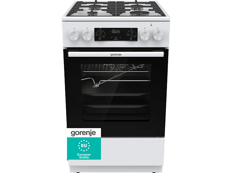 Kuchnia gazowo-elektryczna GORENJE GKS5C75WF G600 Biały