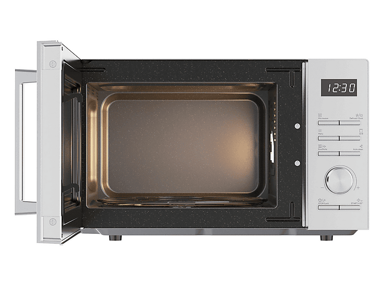 Microondas con grill - Candy CMW323GDS 011, 800 W, 5 niveles, Wi-Fi hOn, 23 l, Plata – imagen 3