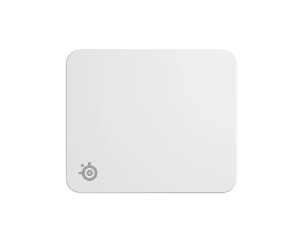 STEELSERIES QcK Medium szövet egérpad, 320x270x2 mm, fehér (63461)