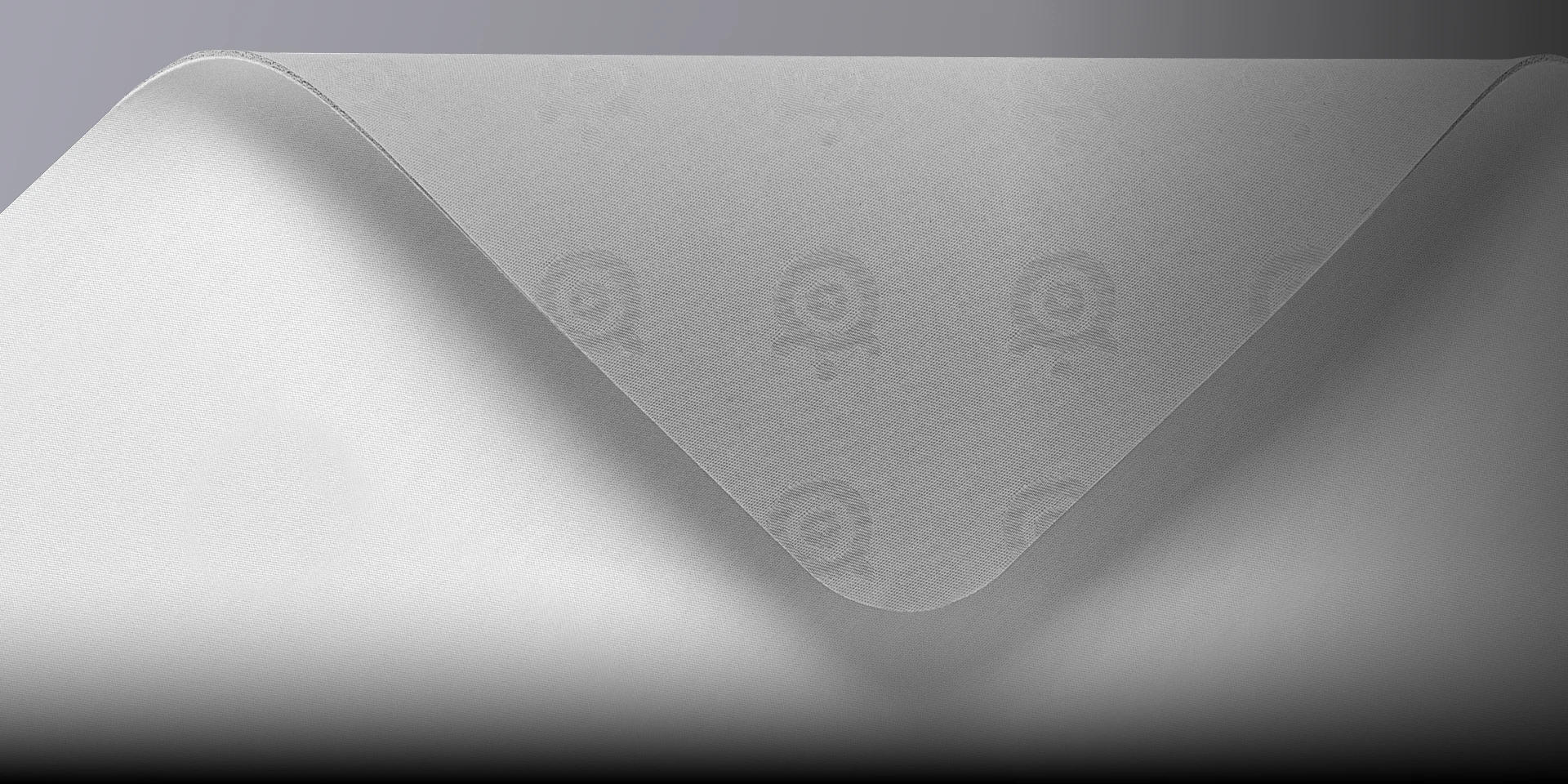 STEELSERIES QcK Medium szövet egérpad, 320x270x2 mm, fehér (63461)