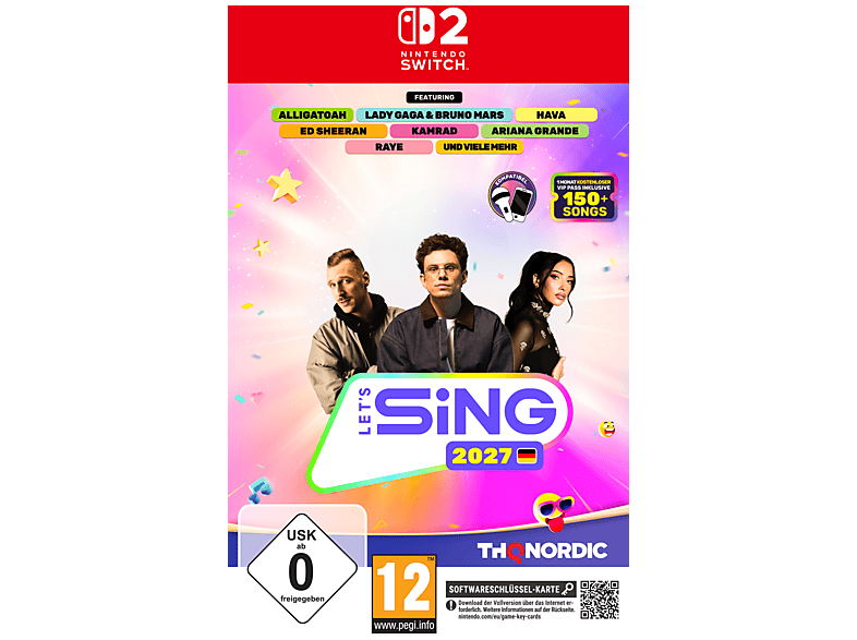 Let's Sing 2027 - mit deutschen Hits - Nintendo Switch 2 [Game key card]