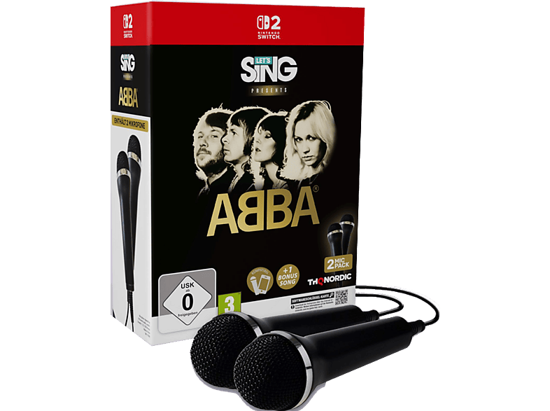 Let's Sing Abba 2027 - 2 Mic Bundle - Nintendo Switch 2 [Game key card]