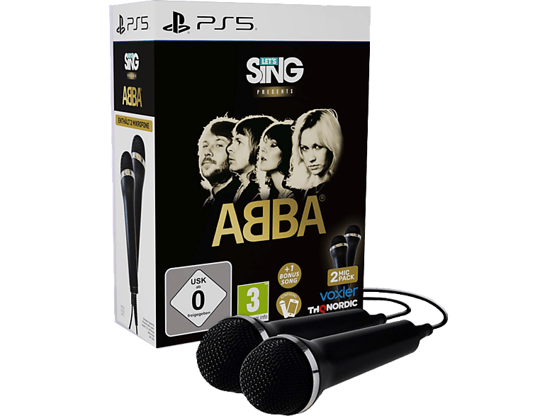 Let's Sing Abba 2027 - 2 Mic Bundle - PlayStation 5 [Blu-ray]
