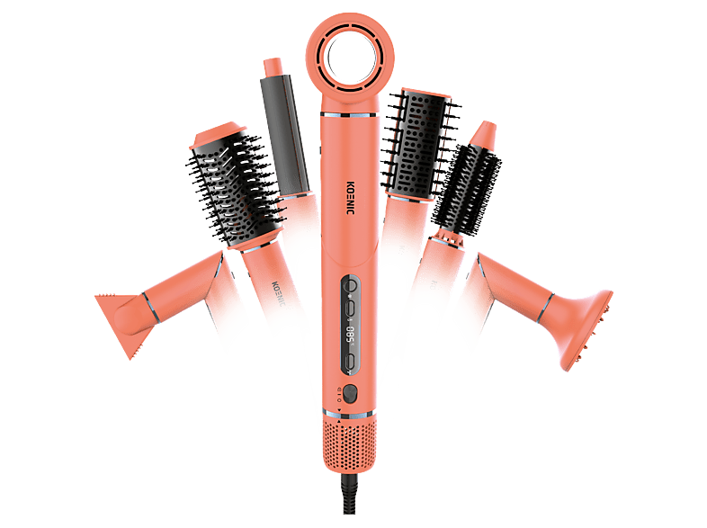 Koenic Kms 143426 O Limited Edition Warme Luchtborstel Oranje