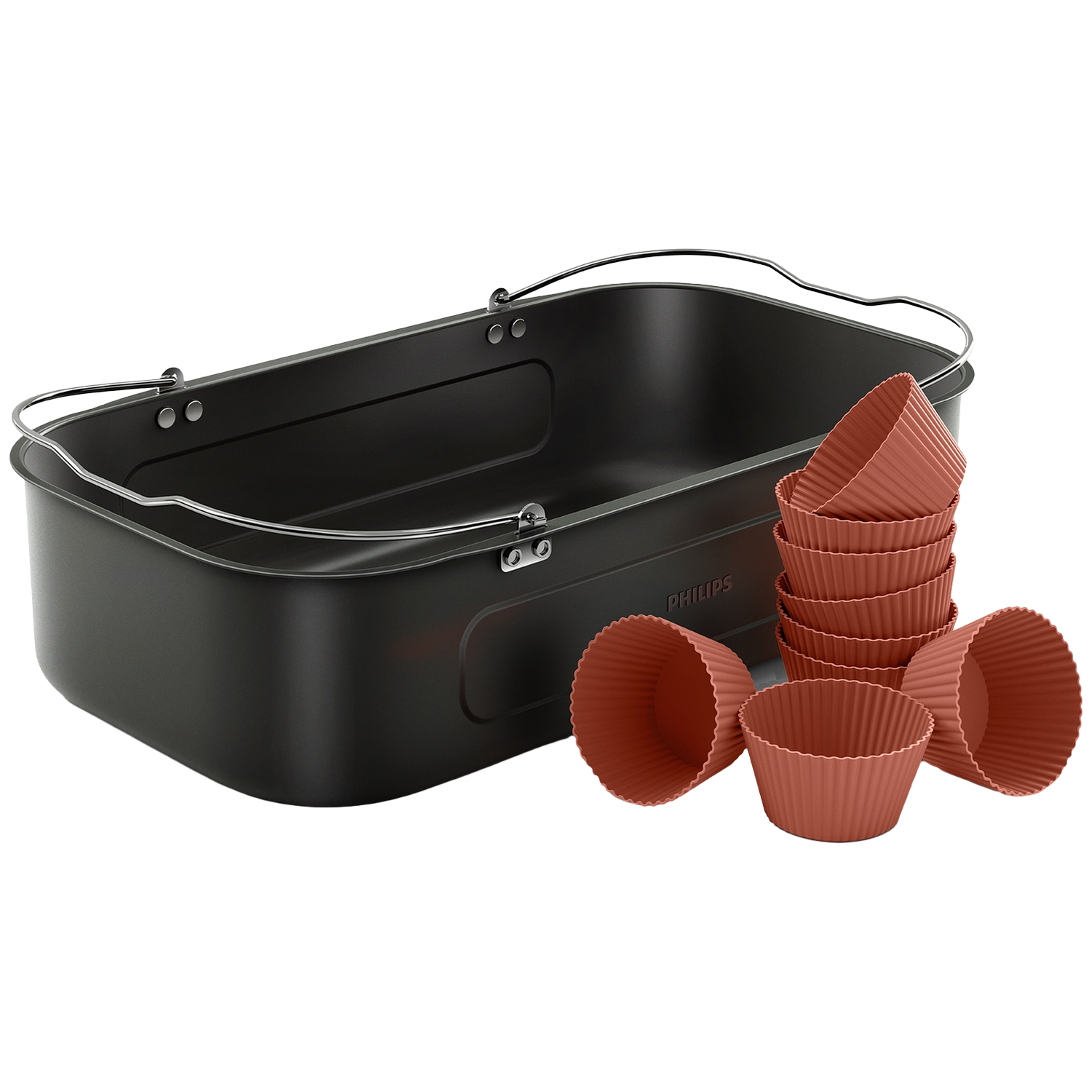 Philips Nx1151/00 - Geschikt Voor Bakaccessoire Met 9 Muffinvormen – 4.8 L Airfryer Accessoire