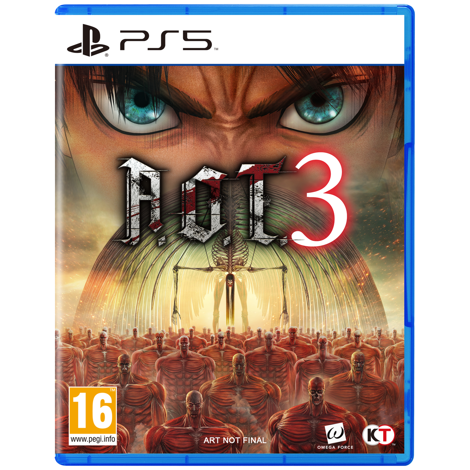 Namco Bandai Attack On Titan 3 / A.o.t. - PS5
