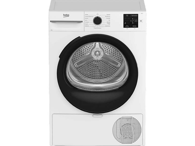Suszarka z pompą ciepła BEKO BM3T38230WPB Slim 47cm 8kg AquaWave GentleCare