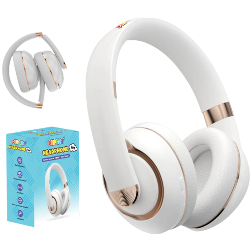 Deplay Kids Over-ear Draadloze Hoofdtelefoon Wit
