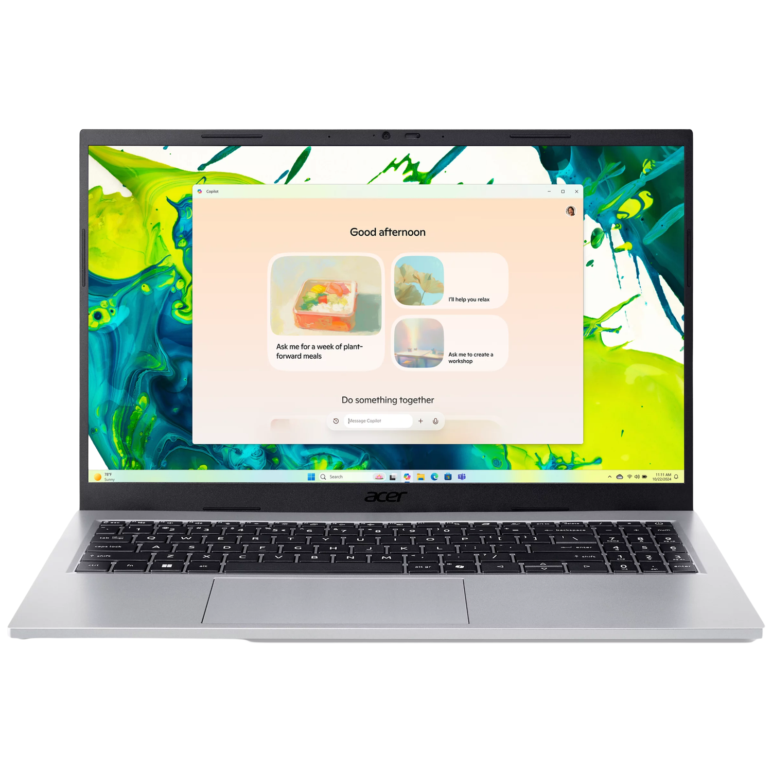 ACER Aspire Go 15 AG15-72P-50TR - 15.6 inch - Full HD - Intel Core 5 120U - 8 GB - 512 GB - Intel® Graphics - QWERTY