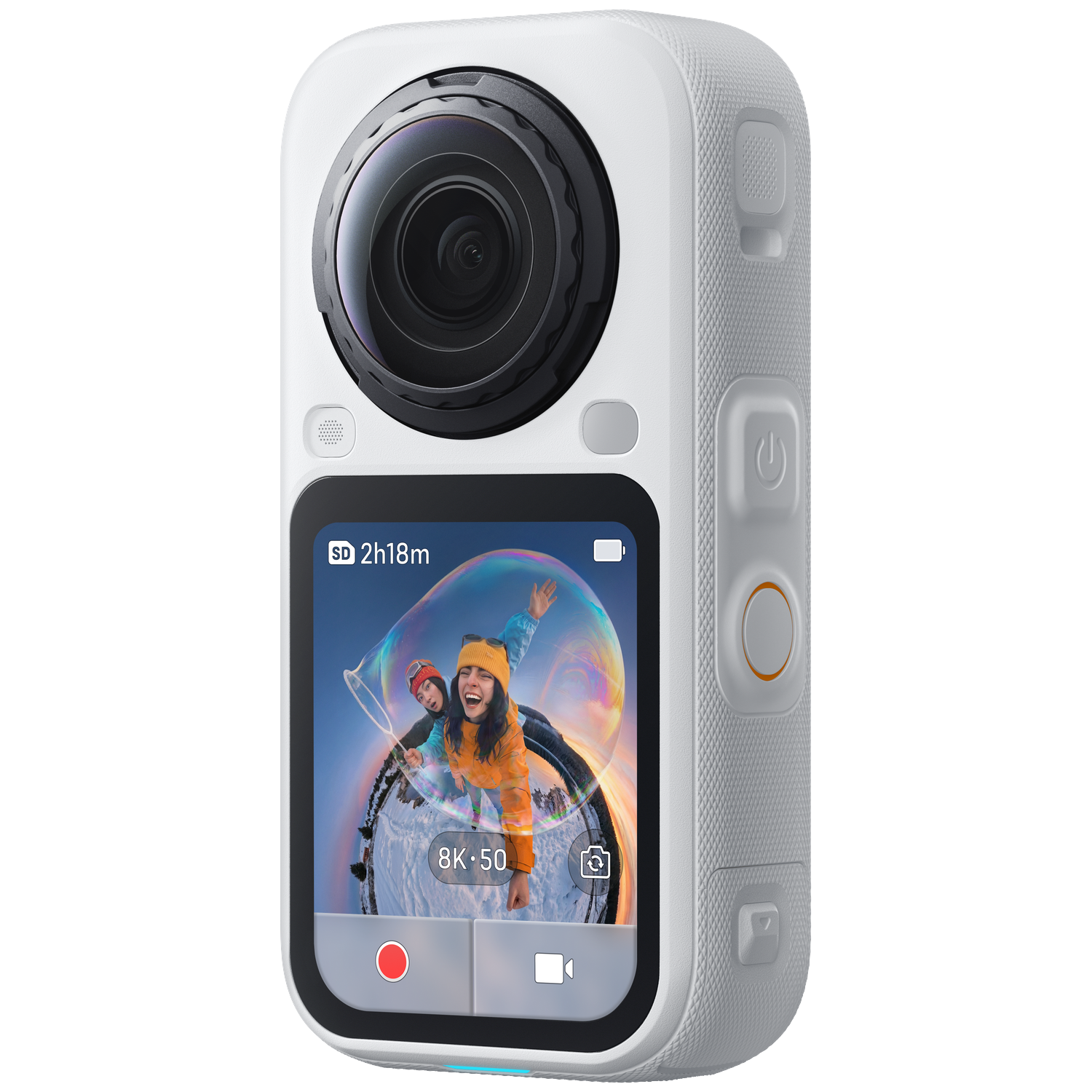 Insta360 X6 Essentials Bundle 360-camera Arctic White