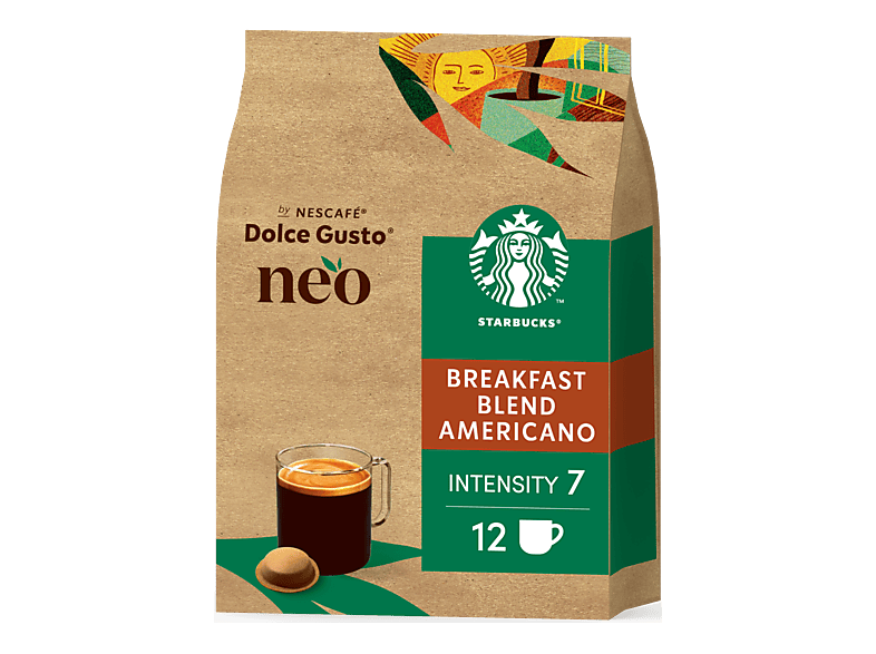 NESCAFÉ Dolce Gusto Neo Starbucks® Breakfast Blend Americano - Kaffeekapseln