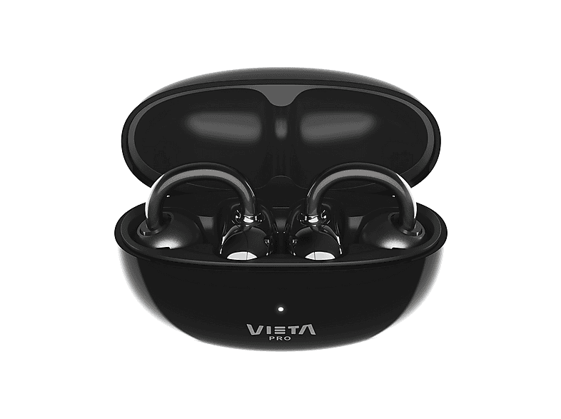 Auriculares True Wireless - Vieta Clip, 24h, IPX4, Bluetooth 6.0, Negro