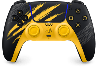 Mando PS5 - Sony DualSense® Edición Limitada Battle Yellow de Marvel's Wolverine, Compatible con Mac, PC y smartphones, Inalámbrica, Amarillo