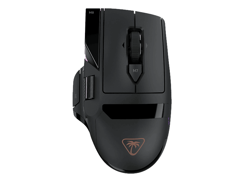TURTLE BEACH Command Series MC5 Gaming-Maus, Bluetooth, 2,4-GHz-kabellos, kabelgebunden, 30000 DPI, Optisch mit Leuchtdioden, Schwarz