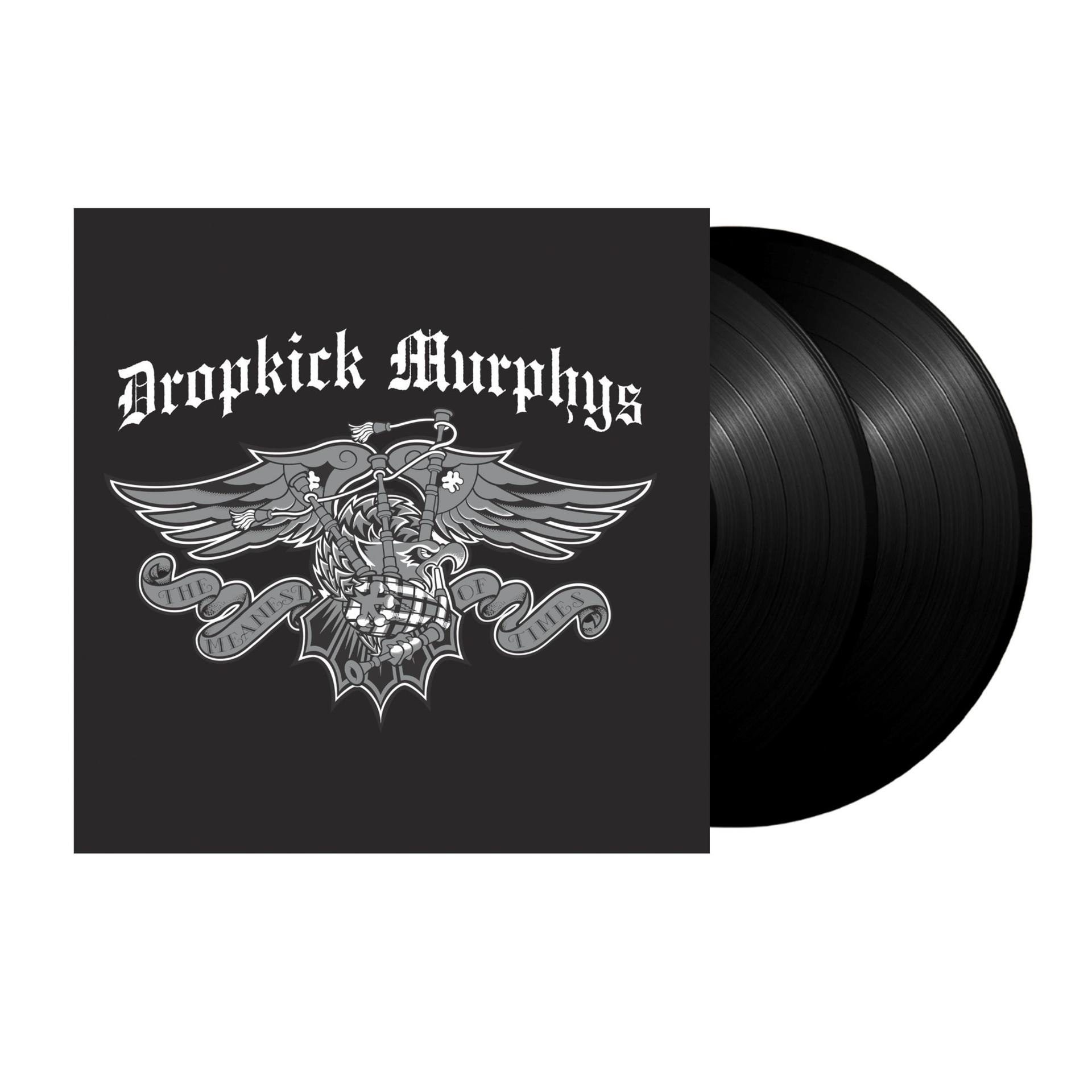 Dropkick Murphys Vinyl-Album mit Adler und Dudelsack-Cover.