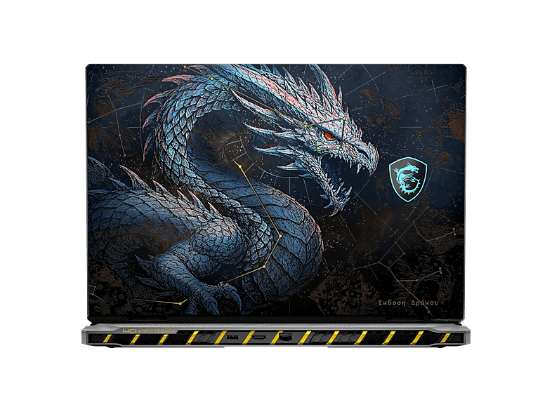 MSI Titan 18 HX Dragon Edition Draco Epic A2WJ-1218DE Intel Core Ultra 9 290HX Plus Laptop 45,7 cm (18") UHD+ 96 GB DDR5-SDRAM 4 TB SSD NVIDIA GeForce RTX 5090 Laptop-GPU Wi-Fi 7 (802.11be) Windows 11 Home Schwarz Deutsch