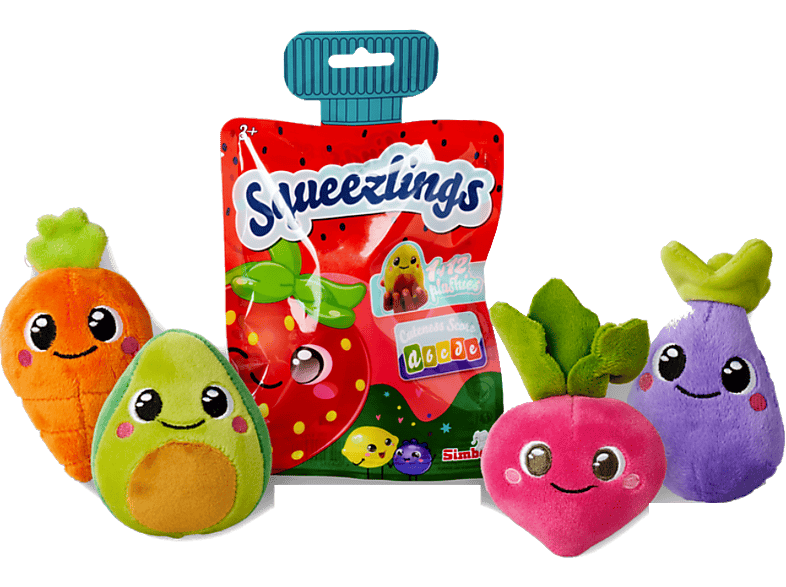 Simba Squeezlings 8cm (1 von 4) Plüschfiguren