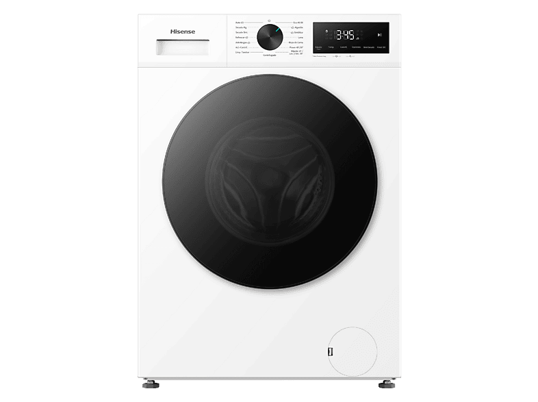 Lavadora secadora - Hisense WD1I1142BWL2, 11 kg + 7kg, 15 programas, Función Vapor 99%, Tecnología Inverter, Blanco